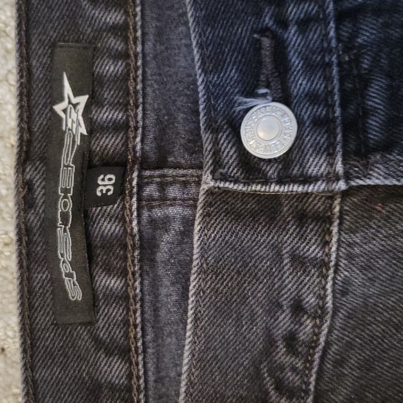 Levi's painted Worked Moto Jean's Vintage SP5DER - Picture 8 of 10